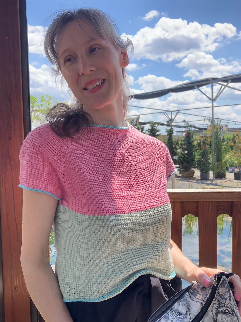 Miniatura: Amethyst Raglan Tee