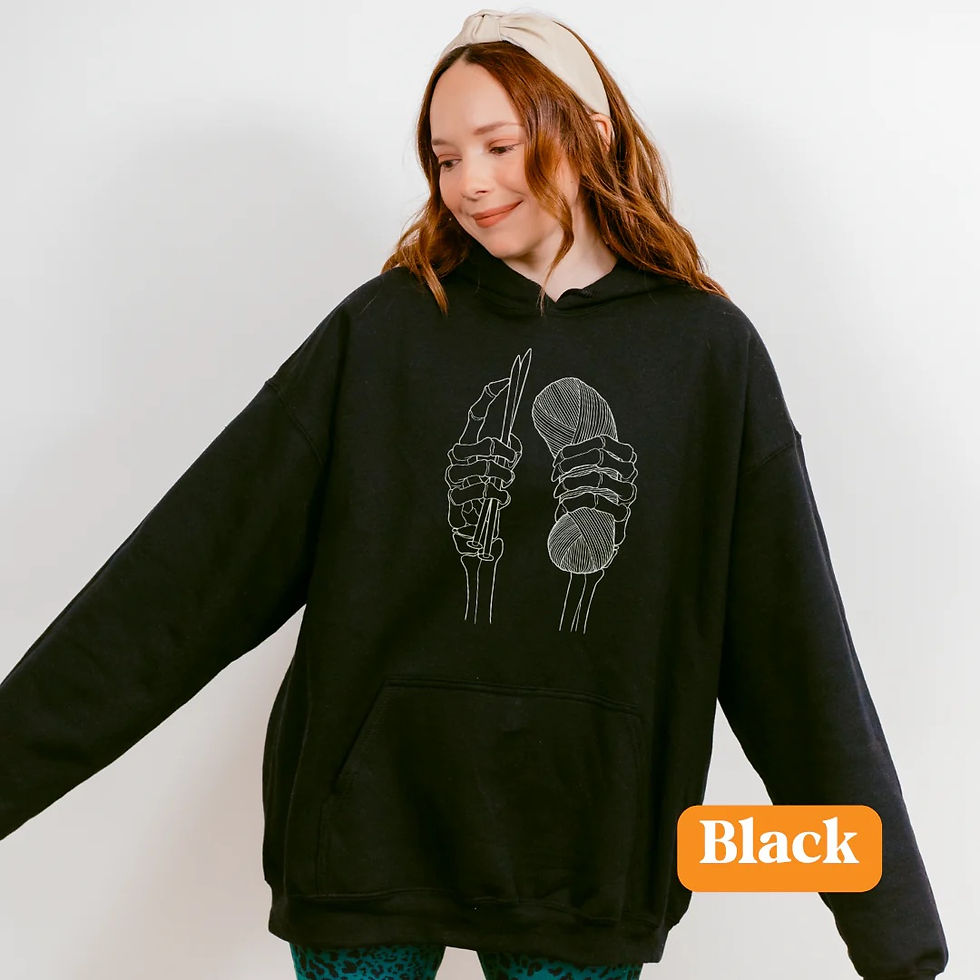 Miniatura: Knit Hands Unisex Heavy Blend Hooded Sweatshirt