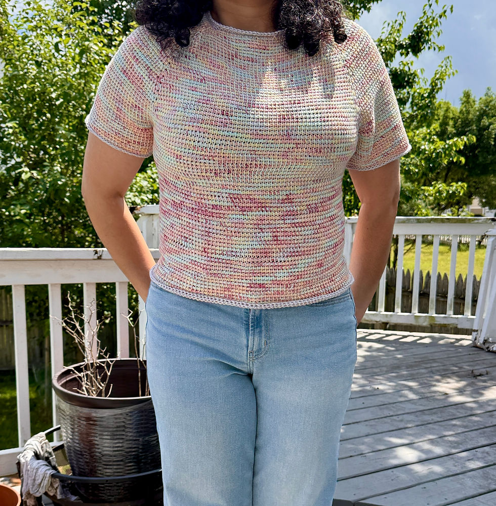 Miniatura: Amethyst Raglan Tee
