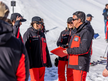 A commercial event is going on