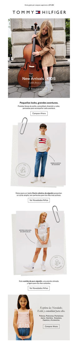 Diseño Mailing NA kids jueves 28-08