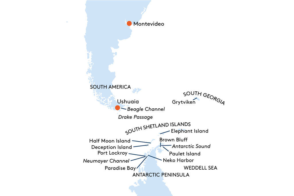18 Nights South Georgia And Antarctica Expedition Polardreamtravel