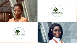 Founders and logo of Fibre Trans-Waste
