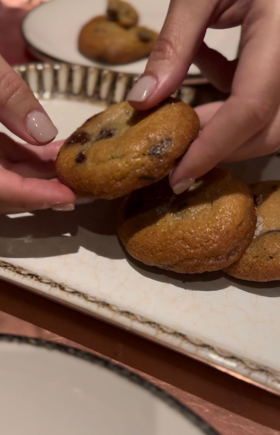hot chocolate chip cookies at Buccan in Palm Beach