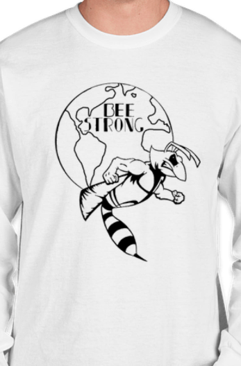 Bee Strong Shirt By Daragh Burke 
