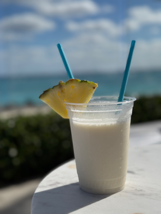 Pina colada at The Breakers