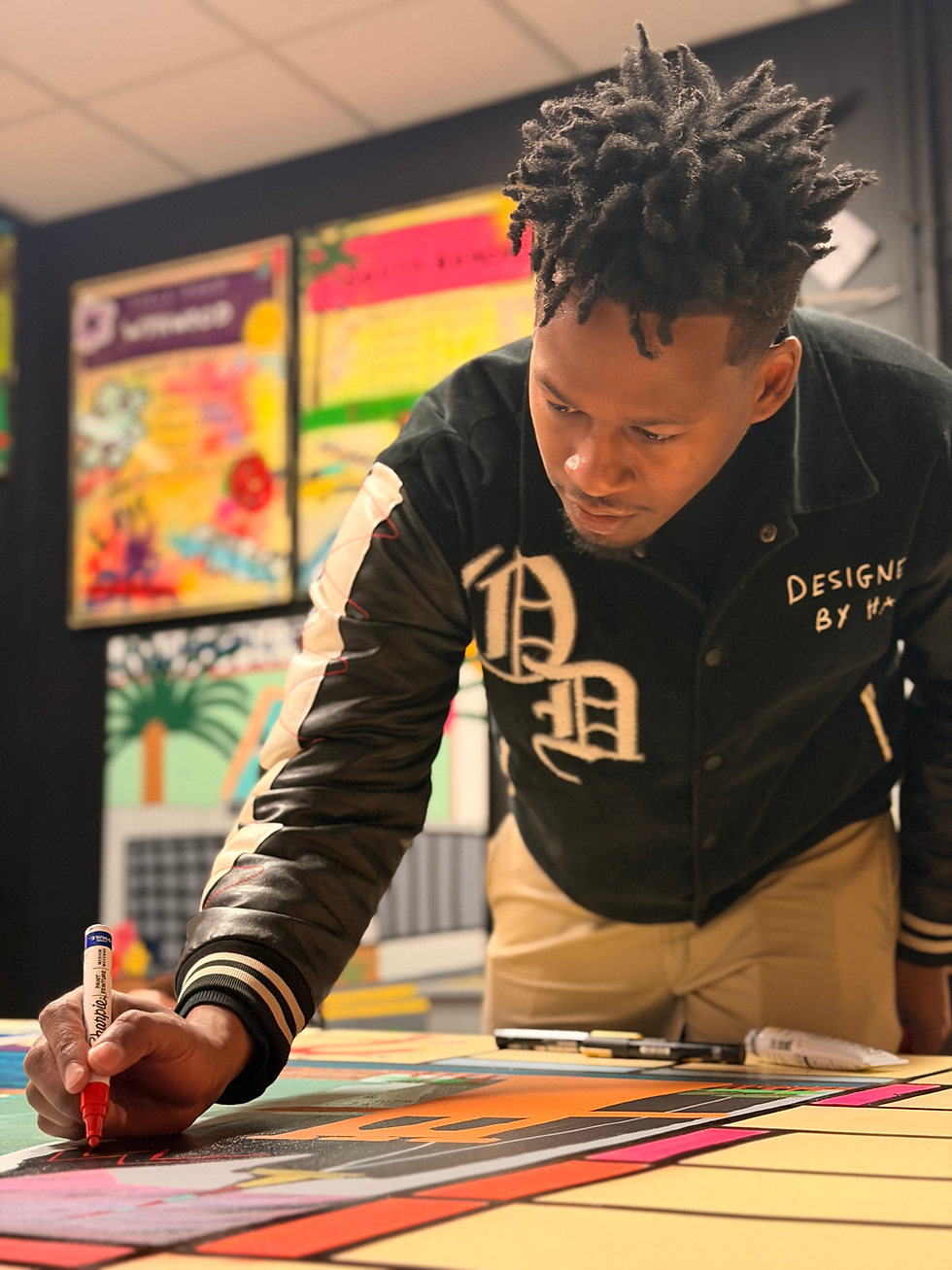 Originally Distinct drawing at Axiom Contemporary Gallery In Ardmore