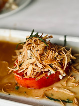 ugly tomato salad at steve and cookies