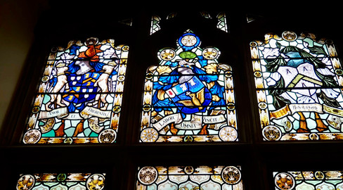Guild hall Stained glass in Londonderry
