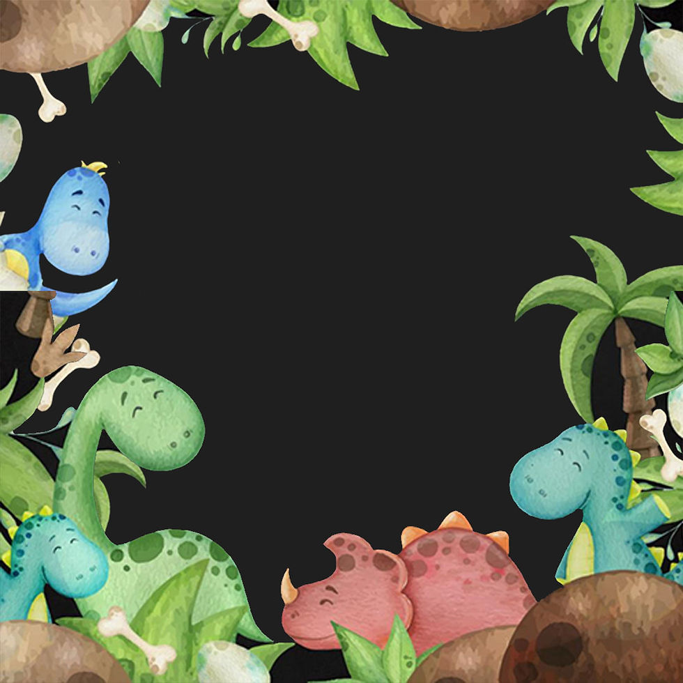 Thumbnail: Dino Four Party Birthday Invitation and Instagram Template