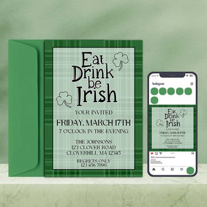 Eat, Drink, and Be Irish