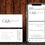 Thumbnail: Initial Digital and Printable Business Card