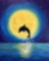 Dolphin at Sunset