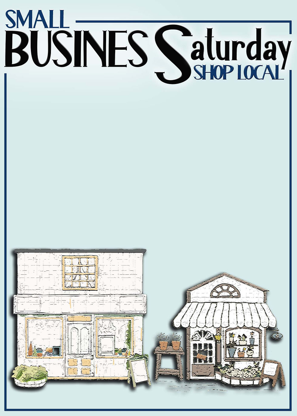 Thumbnail: Local Shopping Flyer and Instagram Post