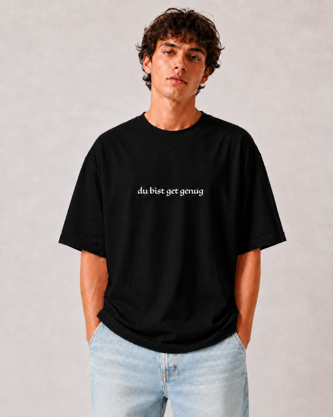 Du Bist Gut Genug T-Shirt Black