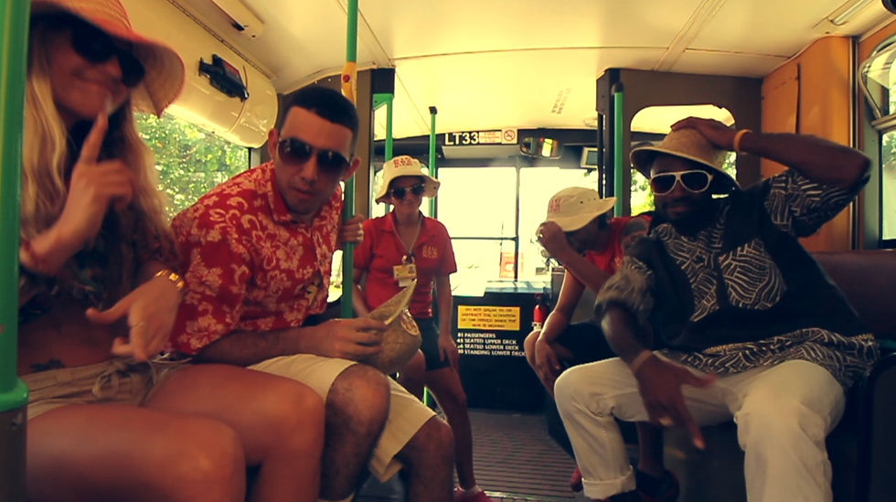 ALPHA Q IN "TOURIST" MUSIC VIDEO!