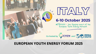 Apply for the Fourth European Youth Energy Forum in Italy