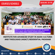 Apply for the Institute for Advanced Study in Asian Cultures and Theologies (IASACT) Residential Program