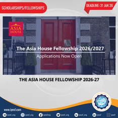 Applications are Open for the Asia House Fellowship 2026-27