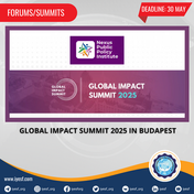 Registration is Open for the Fully Funded Global Impact Summit 2025 in Budapest