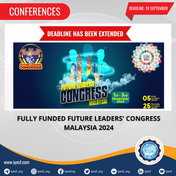 Apply for the Fully Funded Future Leaders' Congress 2024 in Malaysia
