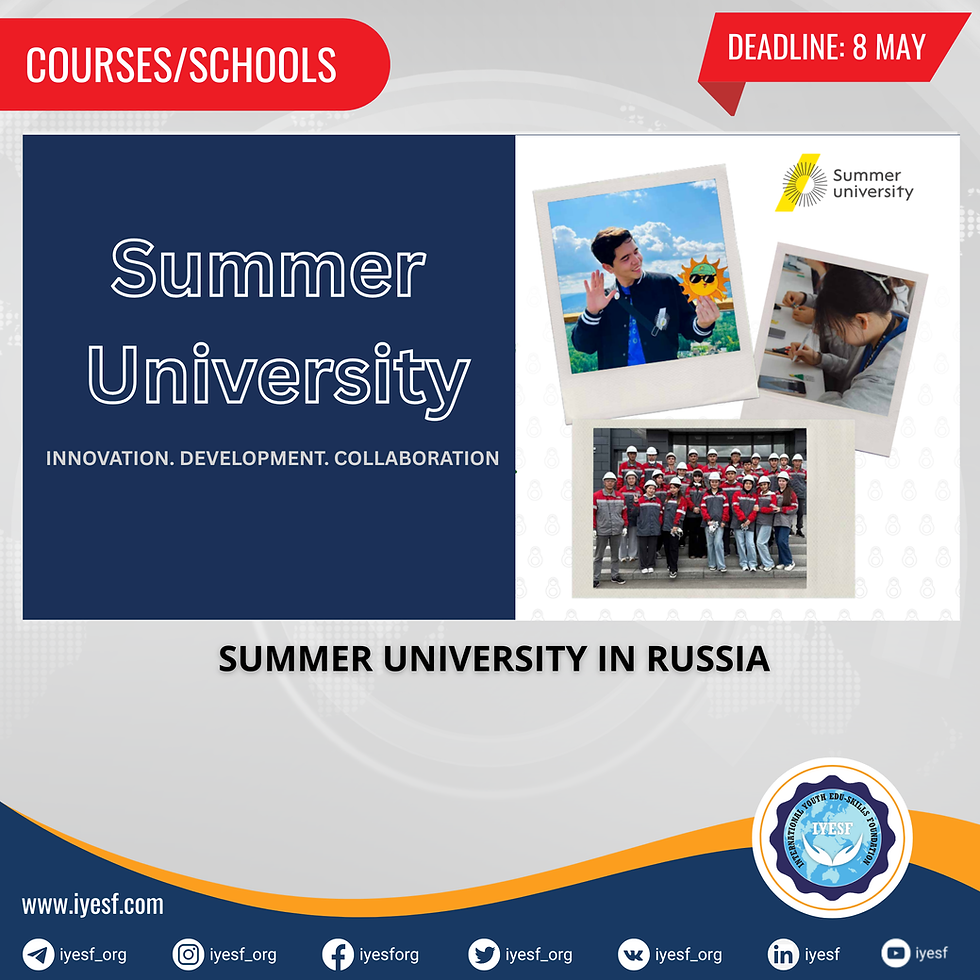 Applications are Open for the Summer University in Russia for International Students