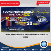 Apply for the Funded Young Professional Fellowship Australia 2026