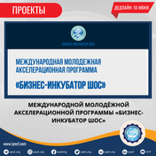 Открыт прием заявок на участие в Международной молодежной акселерационной программе «Бизнес-инкубатор ШОС»