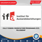 Applications are Now Open for the Fully Funded CrossCulture Programme (CCP) Fellowship 