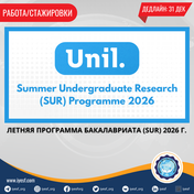 Подайте заявку на летнюю исследовательскую программу бакалавриата 2026 года в Швейцарии