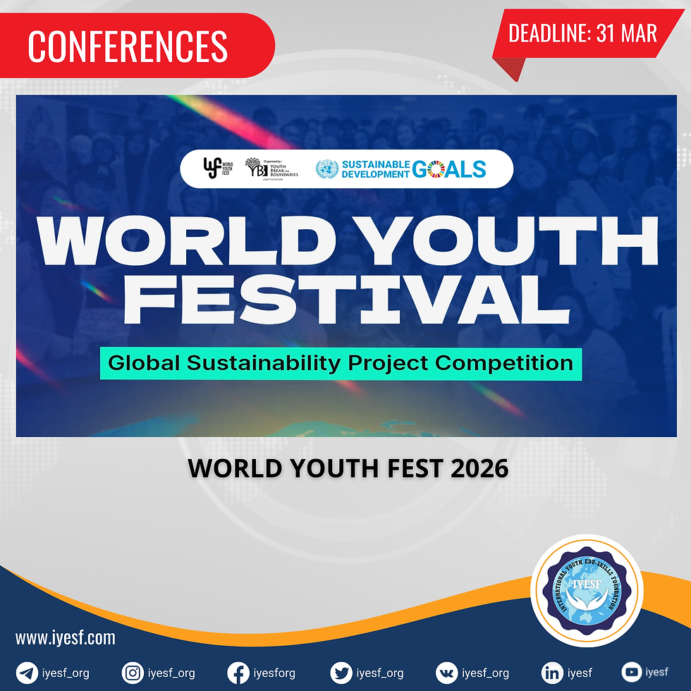 Applications are Open for the Funded World Youth Festival in Vietnam