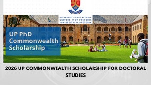 Apply for the 2026 UP Commonwealth Scholarship for Doctoral studies