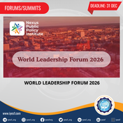 Applications are Open for the Funded World Leadership Forum 2026 in Poland