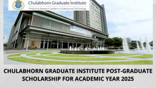 Apply for the Chulabhorn Graduate Institute Post-Graduate Scholarship for Academic Year 2025