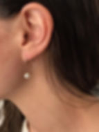 Thumbnail: Pearl Ear Huggies