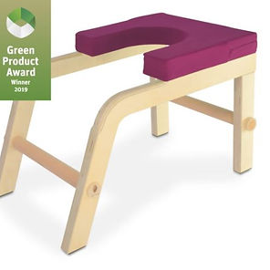 Yoga und Kopfstandhocker aus Holz nachha