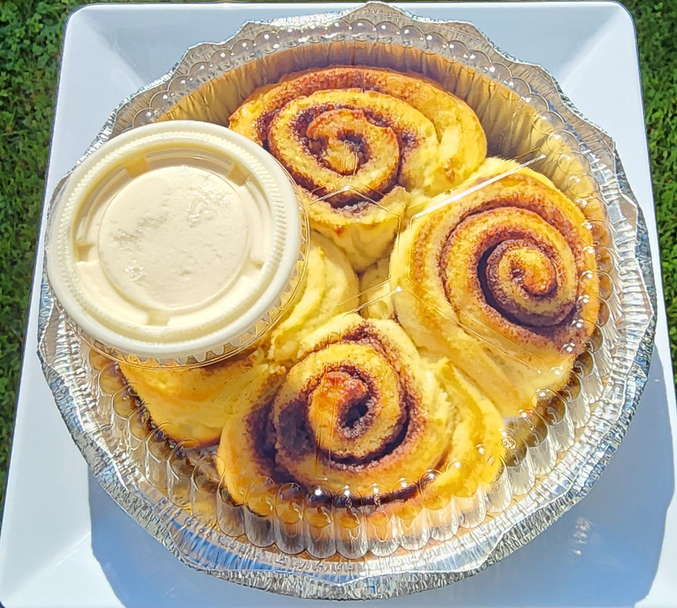 Keto/Gluten Free Cinnamon & Maple Pecan Buns