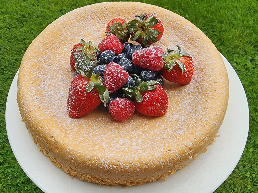 Easy Keto Chiffon Cake