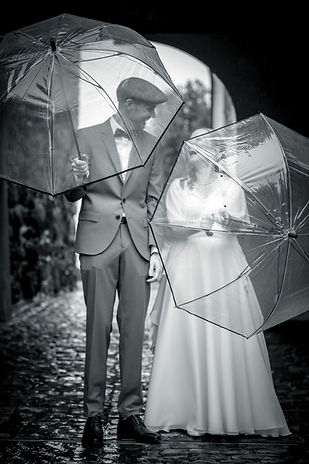 Hochzeit bei Regen, Schloss Spiez