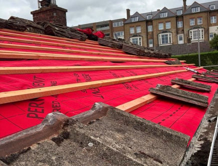 roofing project in Taunton