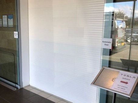new roller shutter door for Telsa