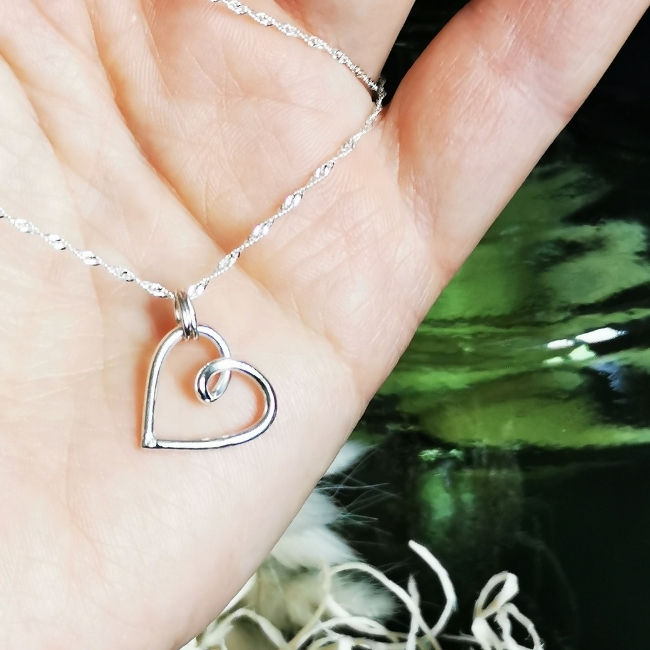 Miniature : Vive le printemps _ Pendentif petit coeur
