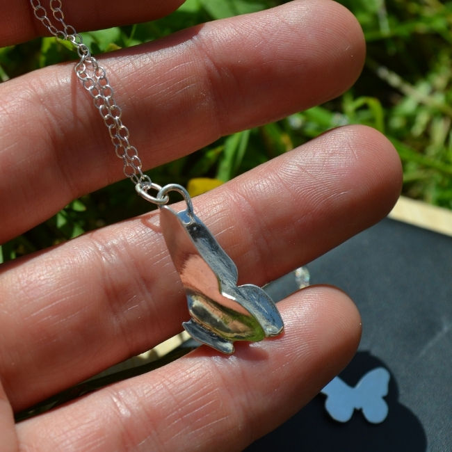 Vive le printemps _ Pendentif grand papillon