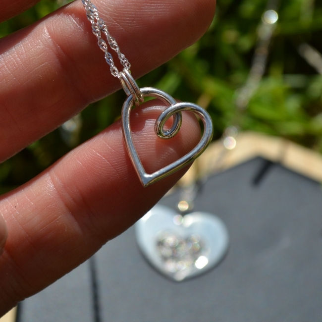Miniature : Vive le printemps _ Pendentif petit coeur