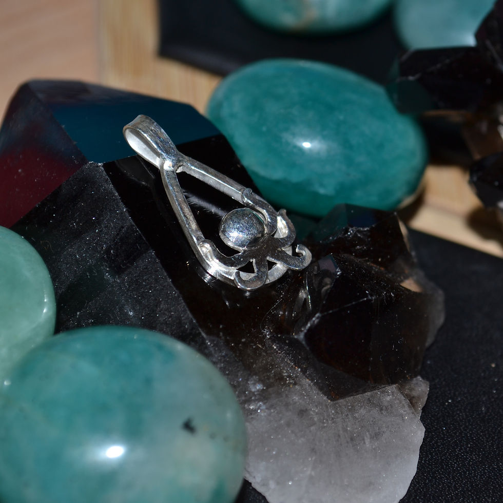 Miniature : Collection Summer Time_Pendentif pieuvre