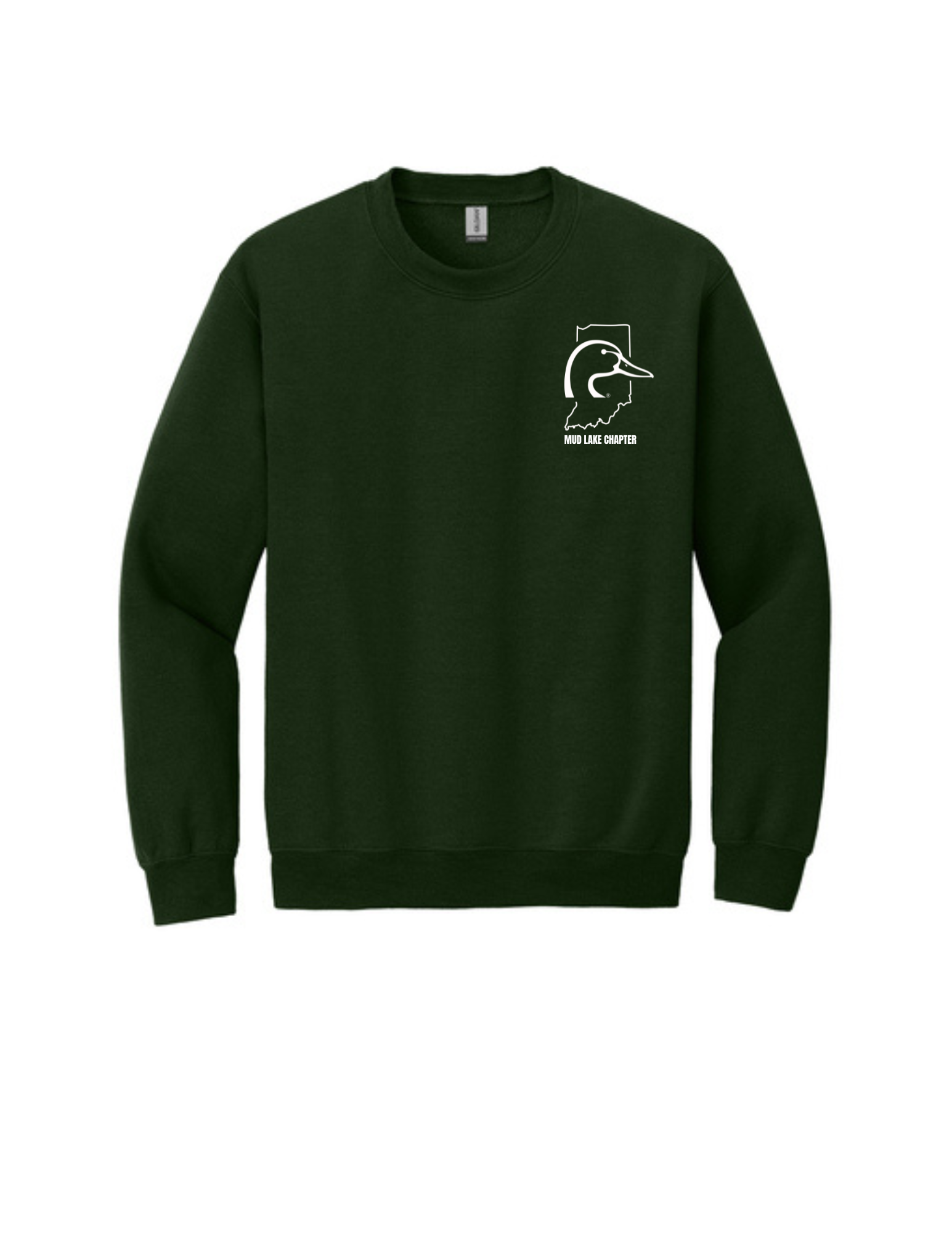 Adult Ducks Unlimited Mud Lake Chapter Crewneck Sweatshirt