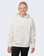 Thumbnail: Ladies Enza Boxy Quarter Zip Hoodie