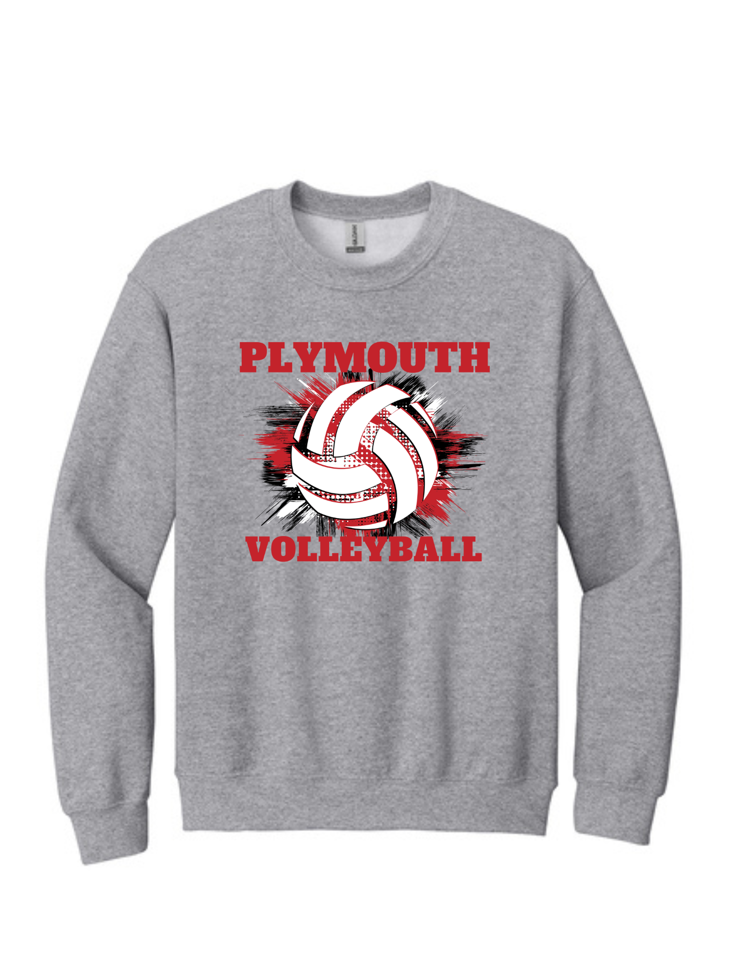 Youth Plymouth Volleyball Cotton Long Sleeve Shirt