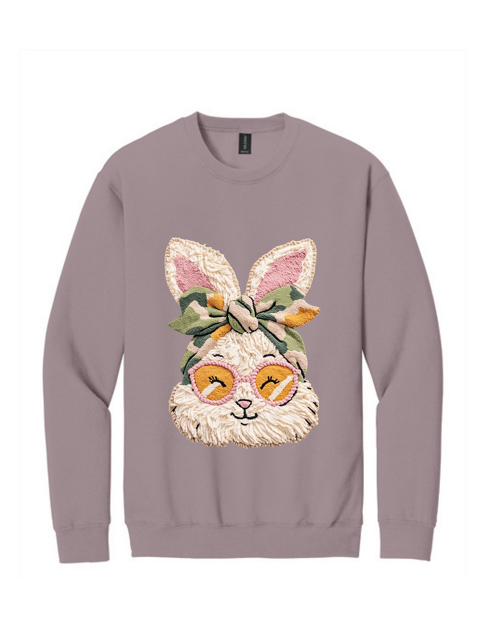 Thumbnail: Came Bunny Gildan Heavy Blend Crewneck Sweatshirt