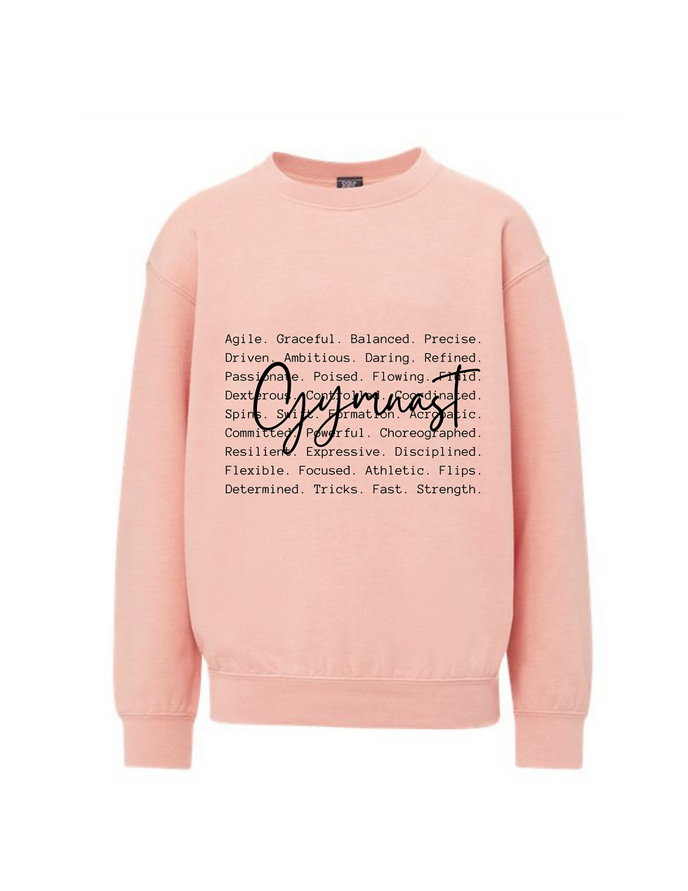 Thumbnail: Youth Gymnast (Black Logo) Crewneck